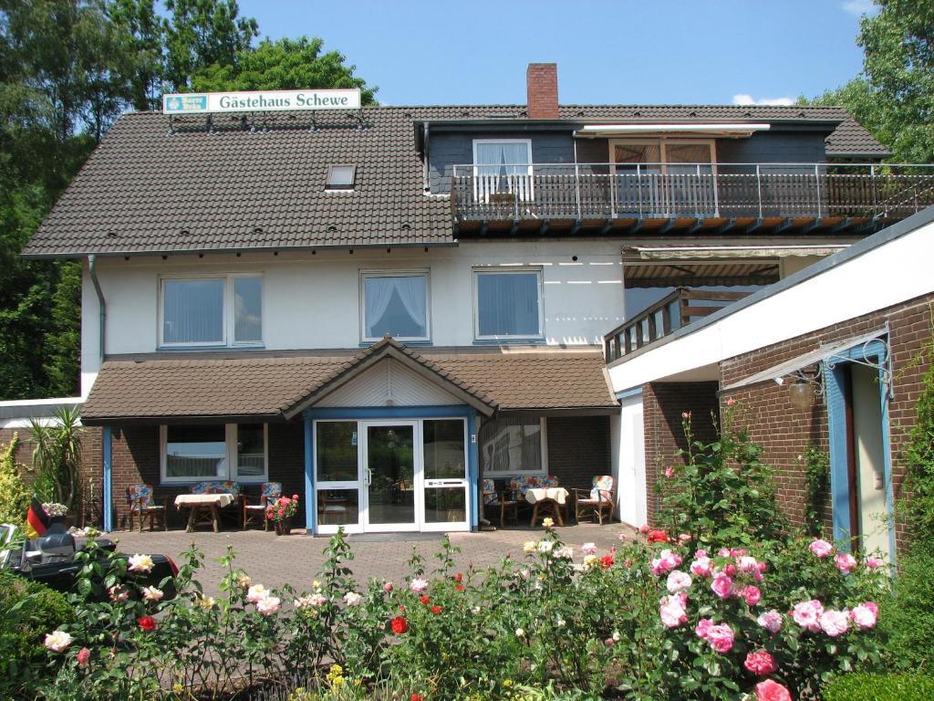 Hôtel Gastehaus Schewe à Ahnsen Extérieur photo